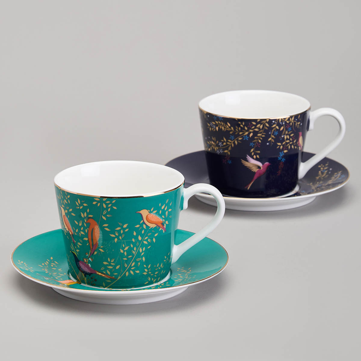 Чайный набор Lefard Golden Birds 4 предмета на 2 персоны