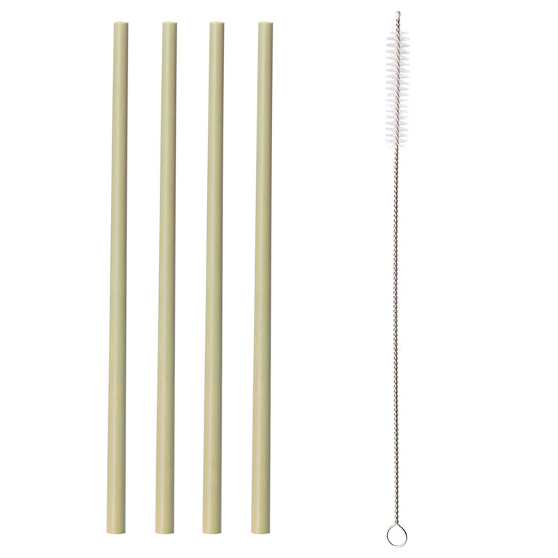 

Набор бамбуковых соломинок с щеточкой Typhoon Colour, Многоцветие