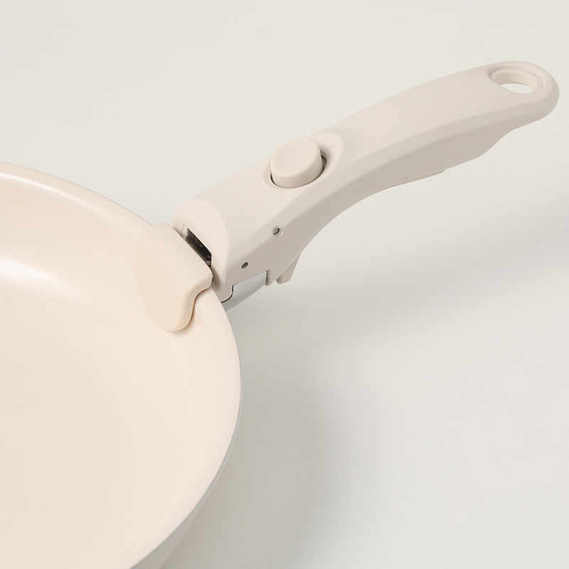Сковорода с крышкой и съемной ручкой Smart Solutions Smart Ceramic 26см
