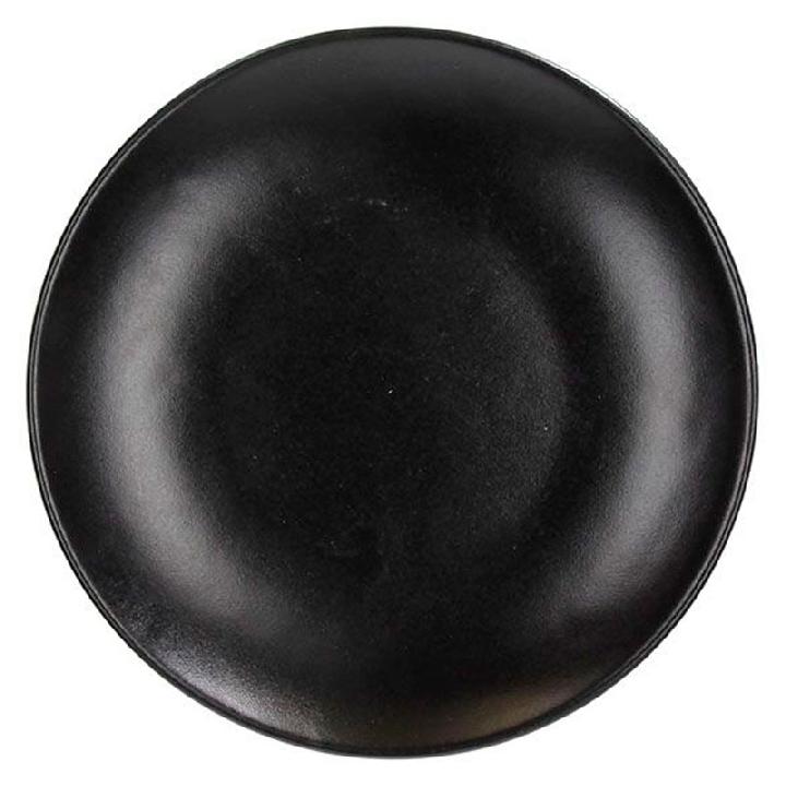 Тарелка десертная Tognana Tatami Nero 20см, черная
