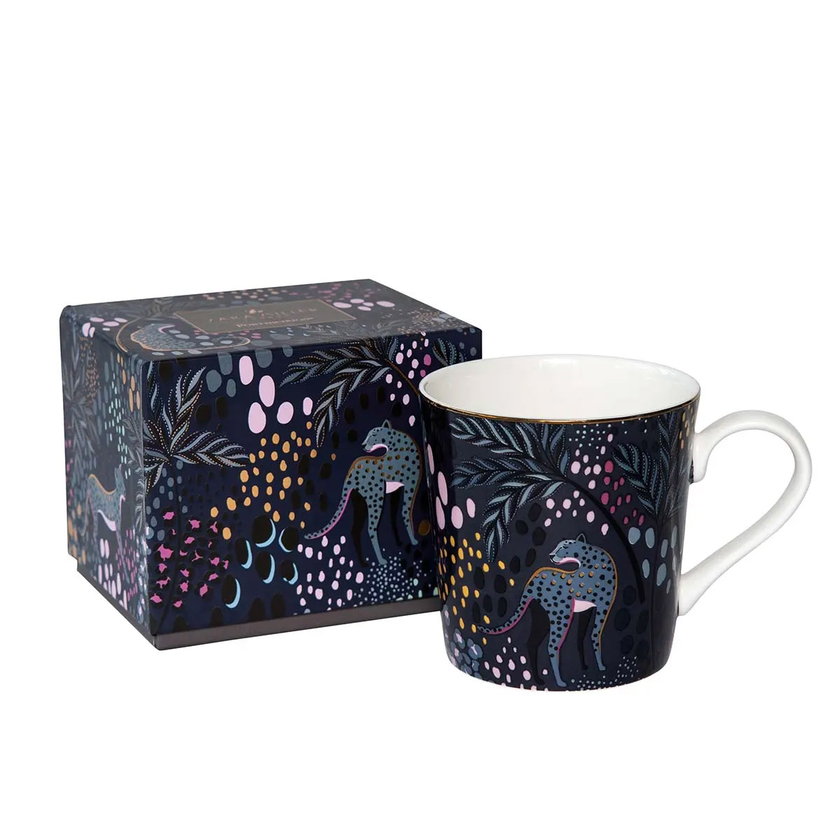 Кружка Portmeirion Midnight Ночной леопард