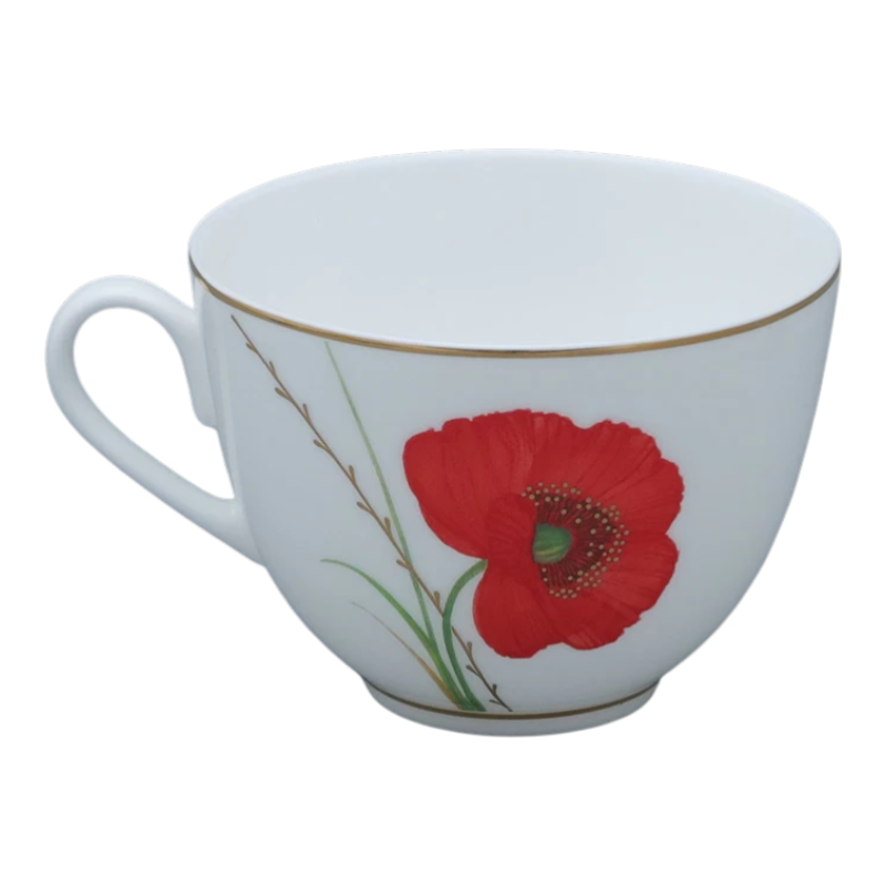 Пара чайная Императорский фарфоровый завод Маки