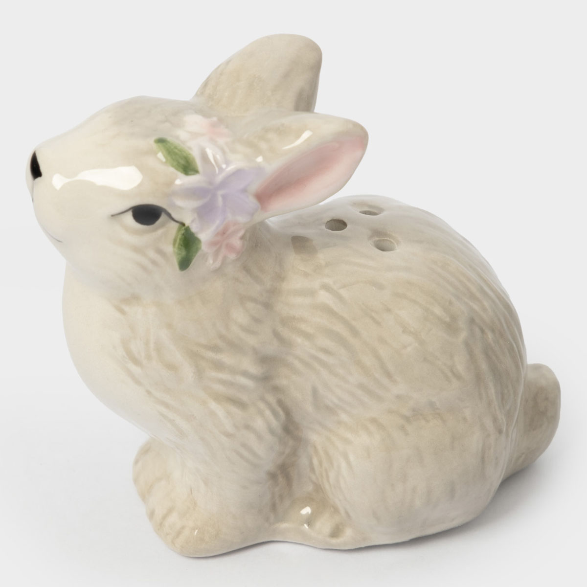 Емкость для соли и перца Anna Lafarg Пасха Натуральная Кролик с цветами