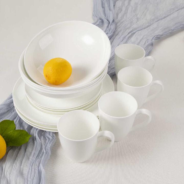 Набор обеденный Zapel Table Blanche 16 предметов на 4 пeрсоны