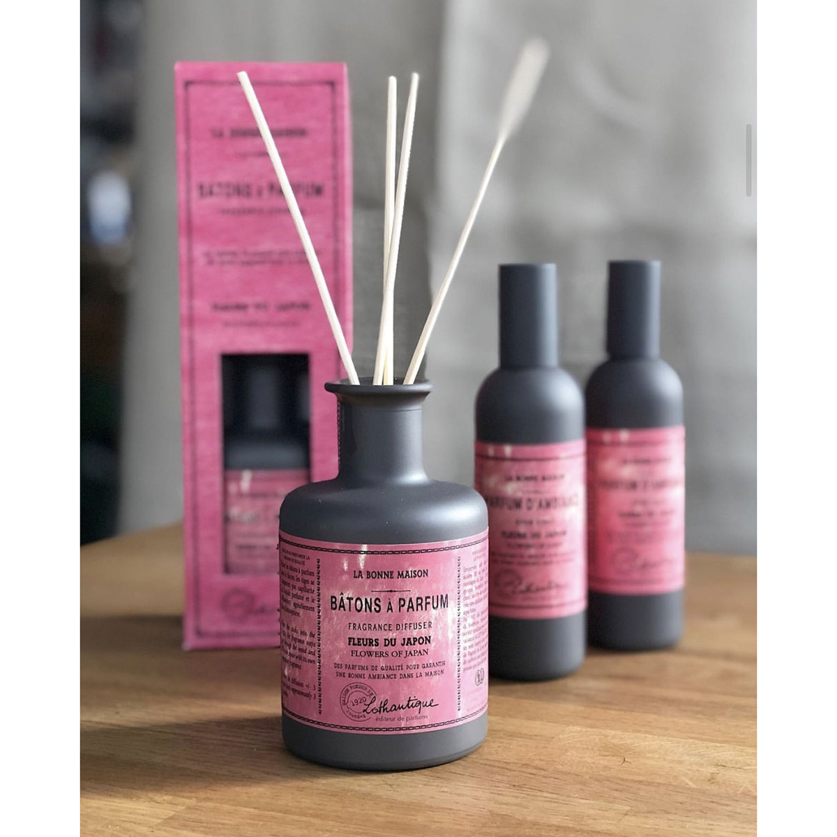 Наполнитель для диффузора Lothantique La Bonne Maison Японский сад