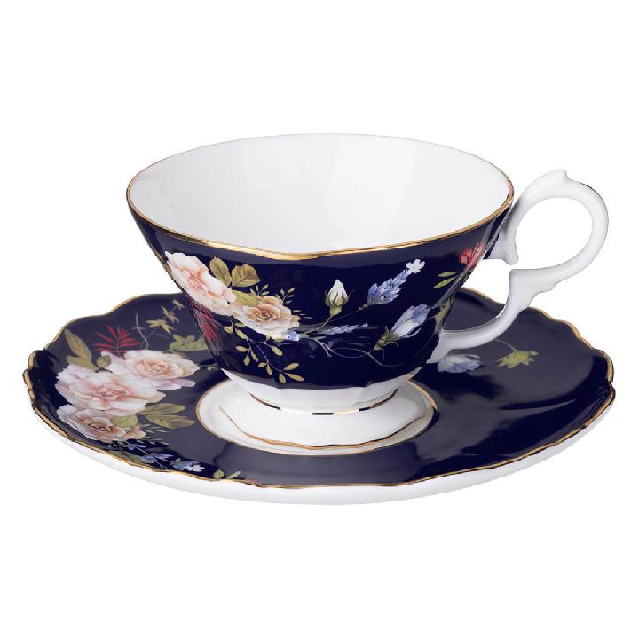 Чайная пара Lefard Belle Кобальт 280мл