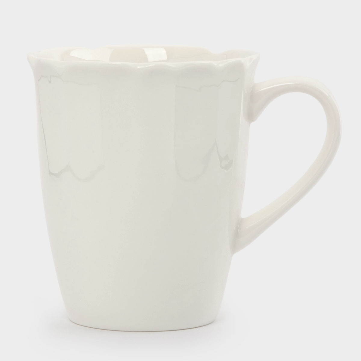 Кружка Anna Lafarg White Ocean Волнистый край