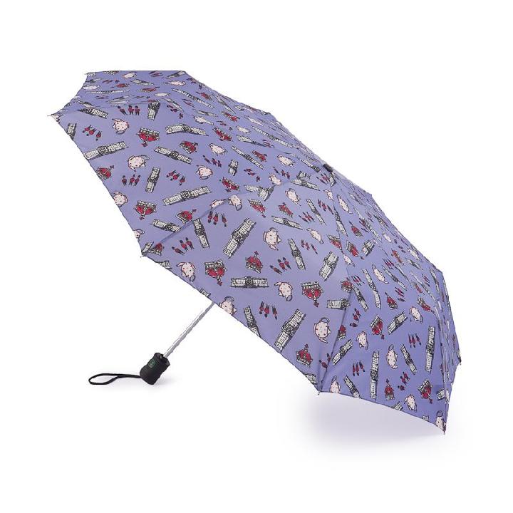 Зонт женский Fulton BuckinghamPalace купол 97см, фиолетовый