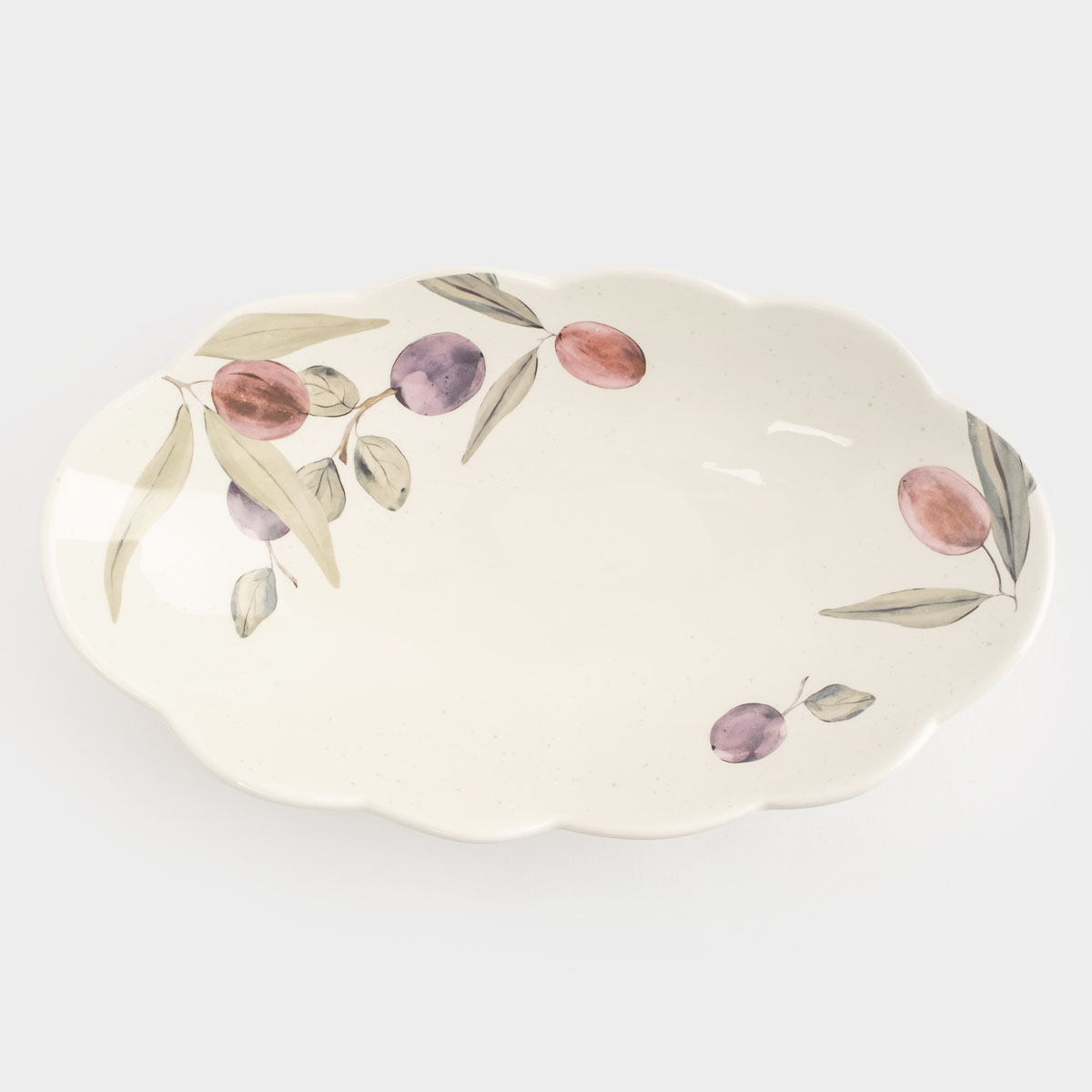 Блюдо овальное Anna Lafarg Сливы