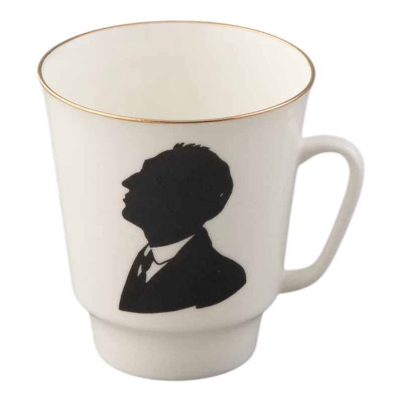 Пара чайная Императорский фарфоровый завод Русские писатели Блок