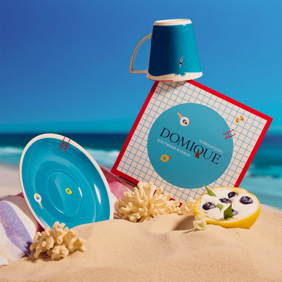 Чайная пара Domique Poolish