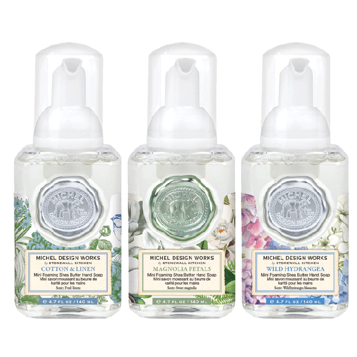 Набор мыла Michel Design Works Магнолия, Гортензия, Хлопок и Лён