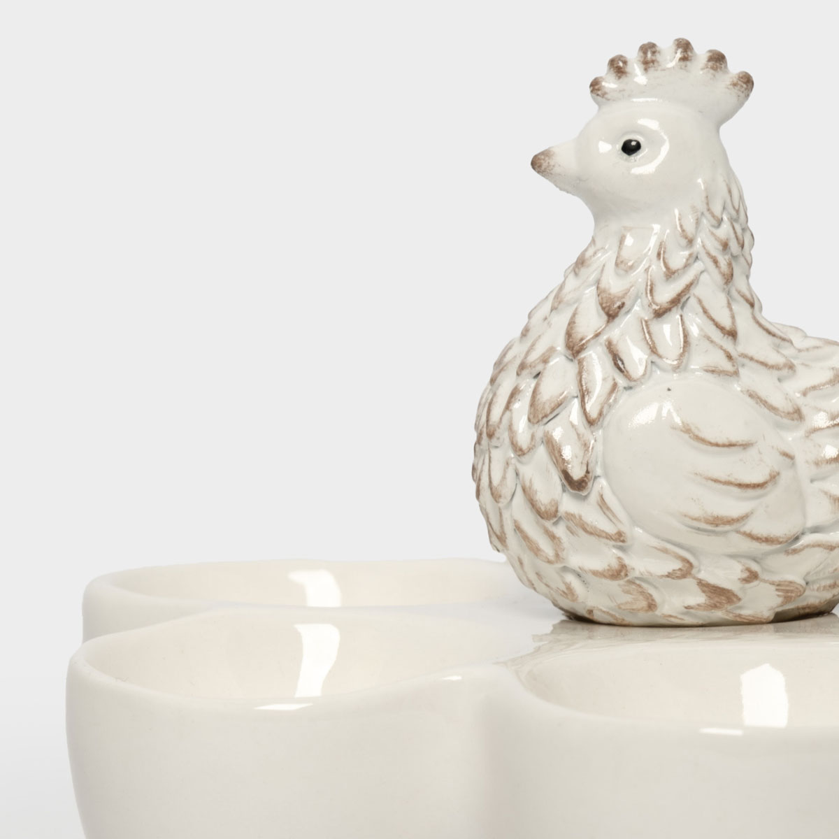 Блюдо пасхальное Anna Lafarg Пасха Натуральная 14х13см