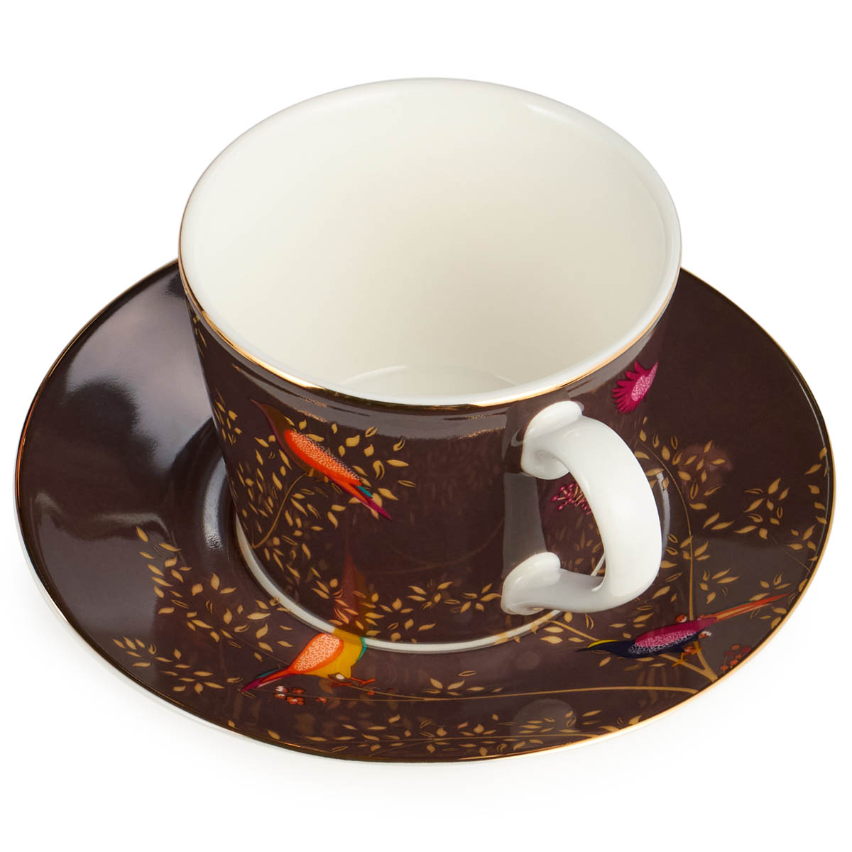 Чайная пара Lefard Golden Birds 220мл