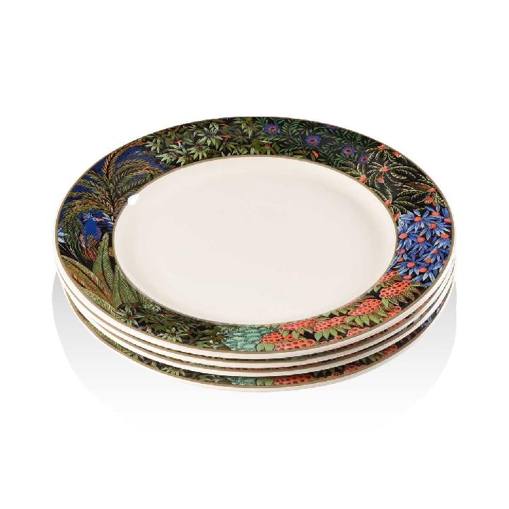 Набор тарелок обеденых Gien Le Jardin Du Palais, 4шт