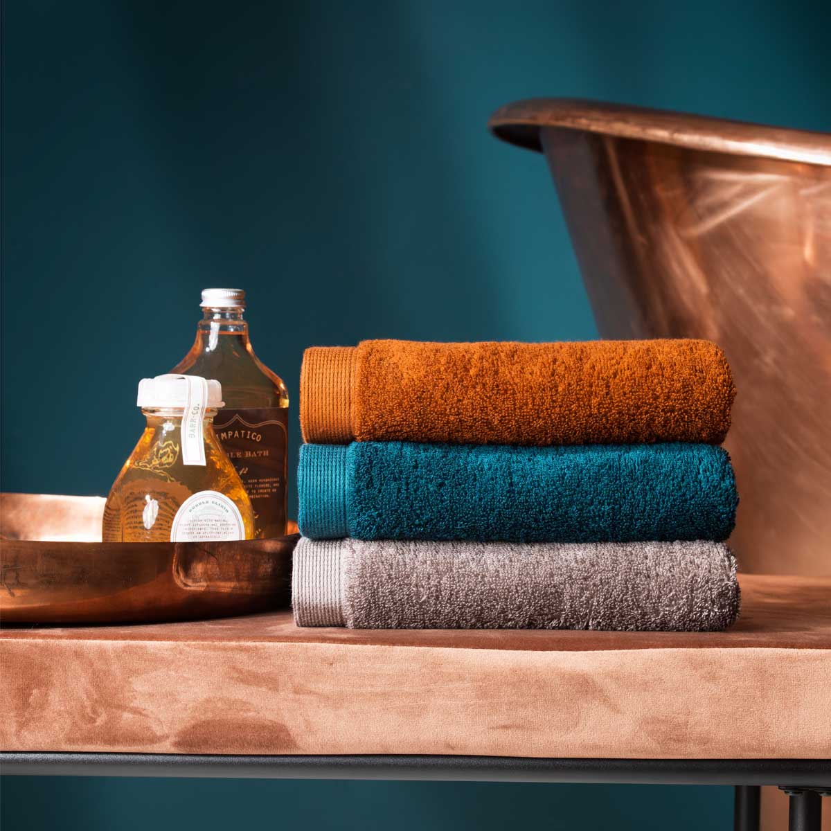 Полотенце махровое Vossen High Line 50x100см, пыльная роза