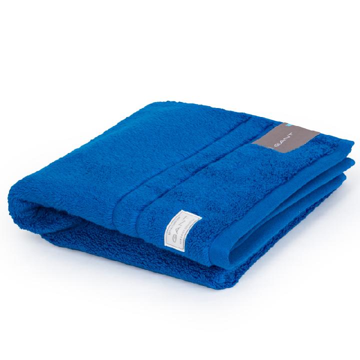 Полотенце махровое Gant Home Premium 30x50см, цвет темно-синий