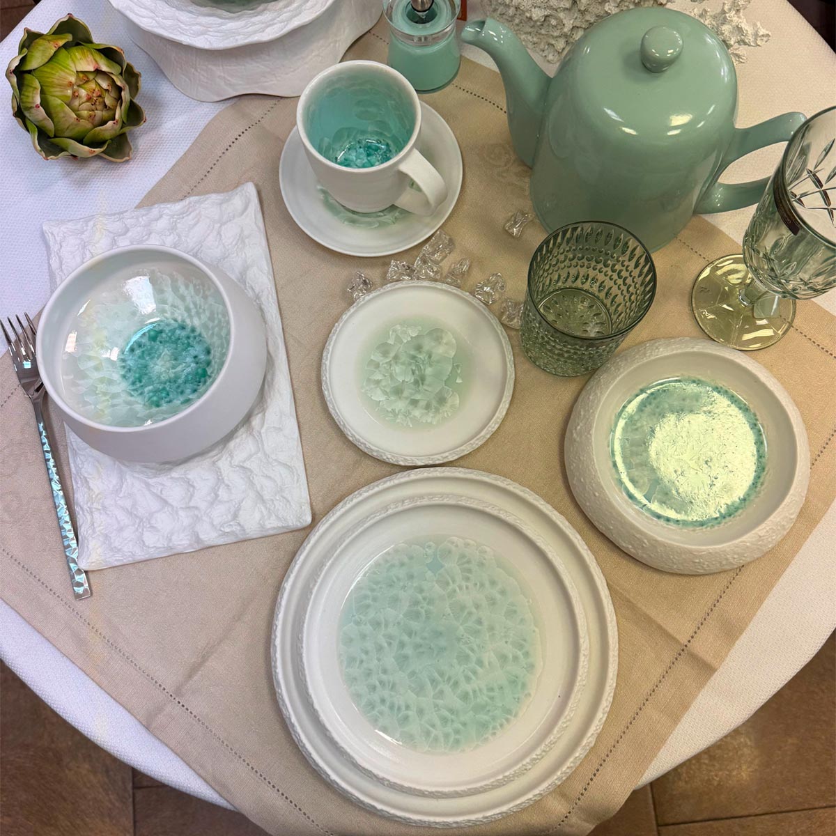 Тарелка с вертикальным бортом Home Chef Frost 24,5см