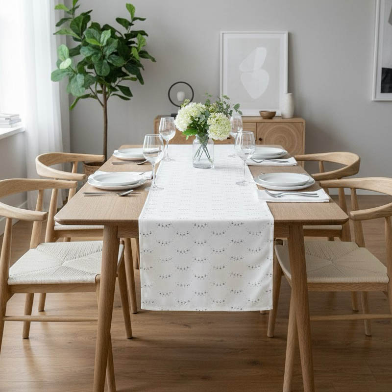 Дорожка на стол Andrea Fontebasso Diamond Silver