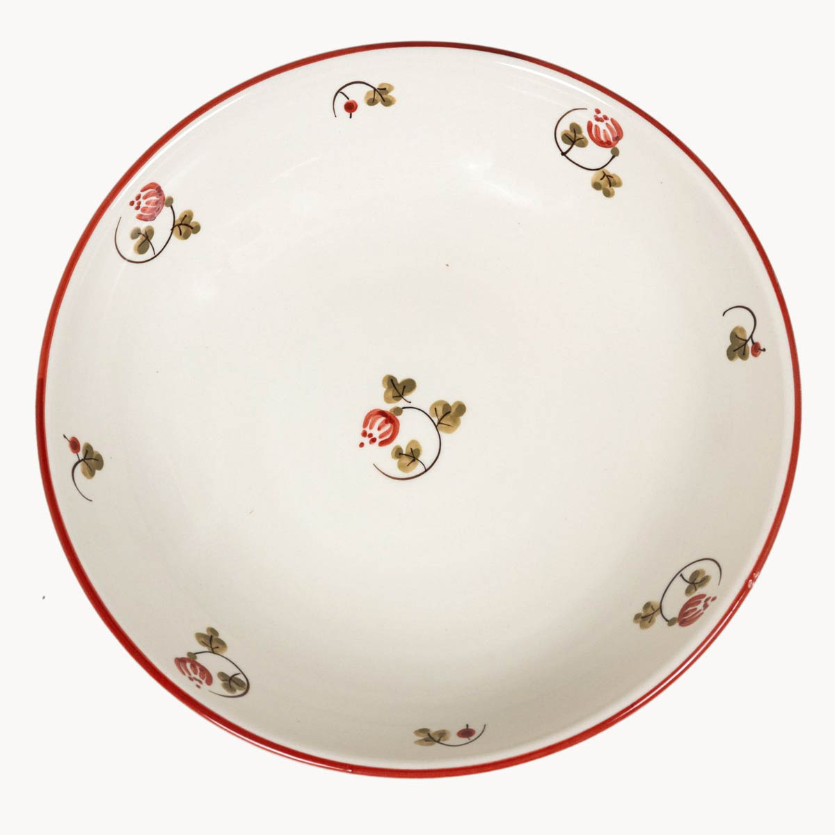 Тарелка суповая Дымов Керамика Шиповник 21см