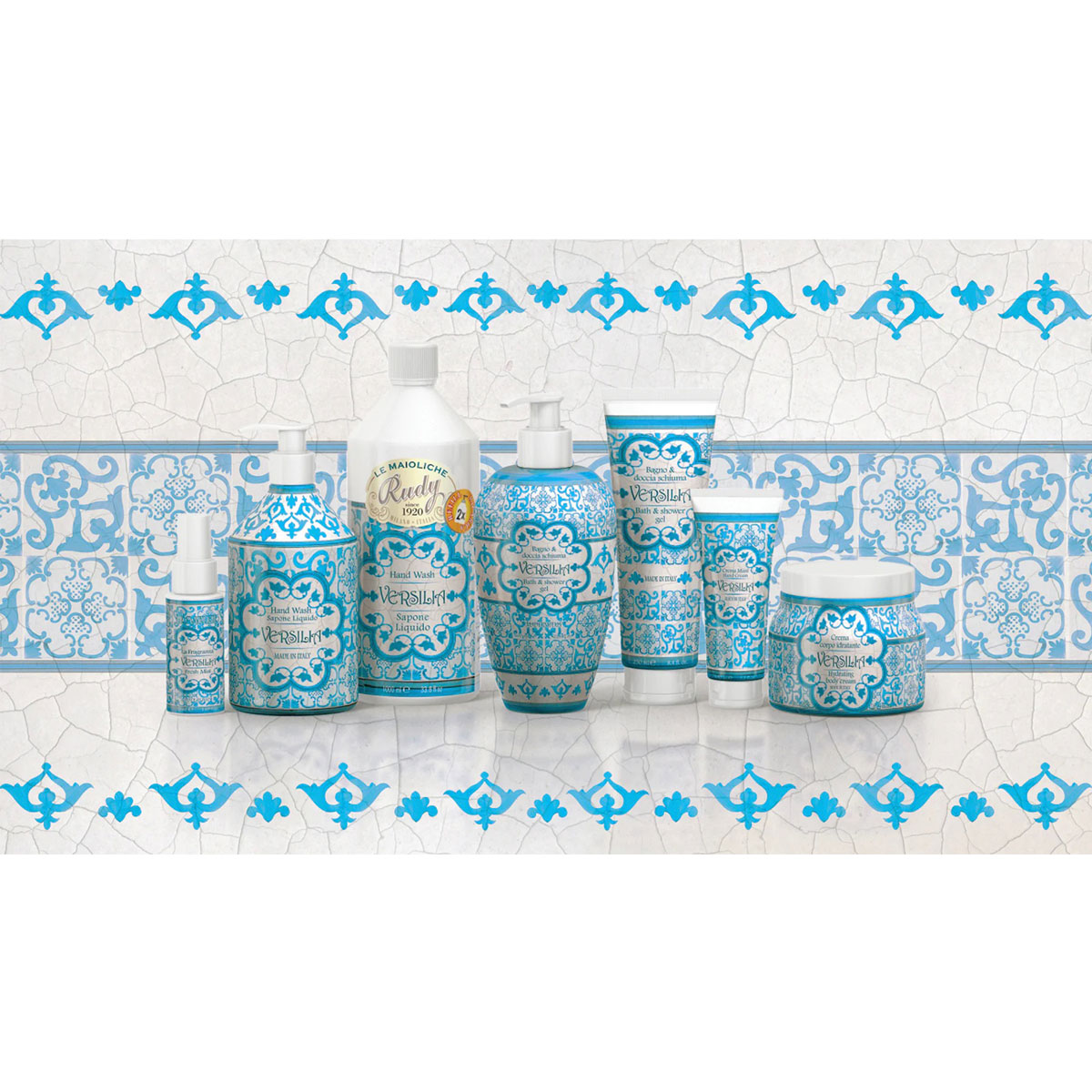 Мыло жидкое Rudy Profumi Le Maioliche Версилия 1л, сменный блок