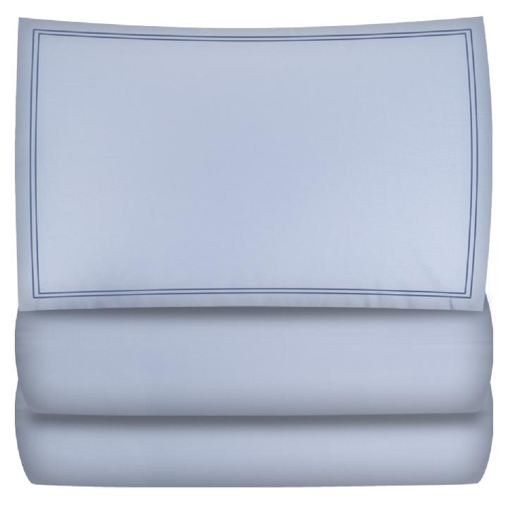 Комплект постельного белья семейный Lameirinho Glory Light Blue