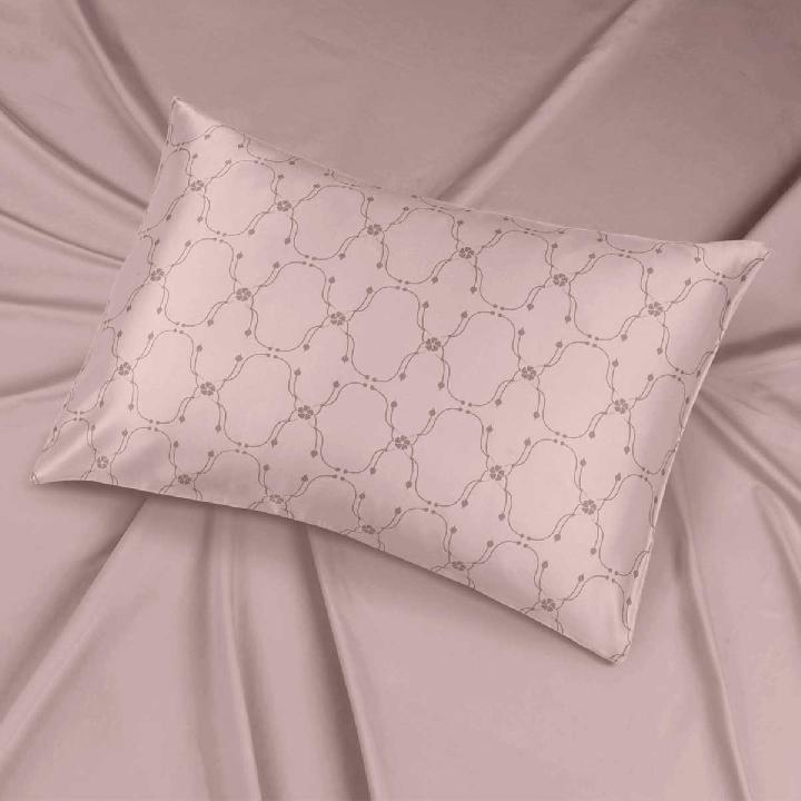 Наволочка Mollen Узор в пудровом, 50x70см