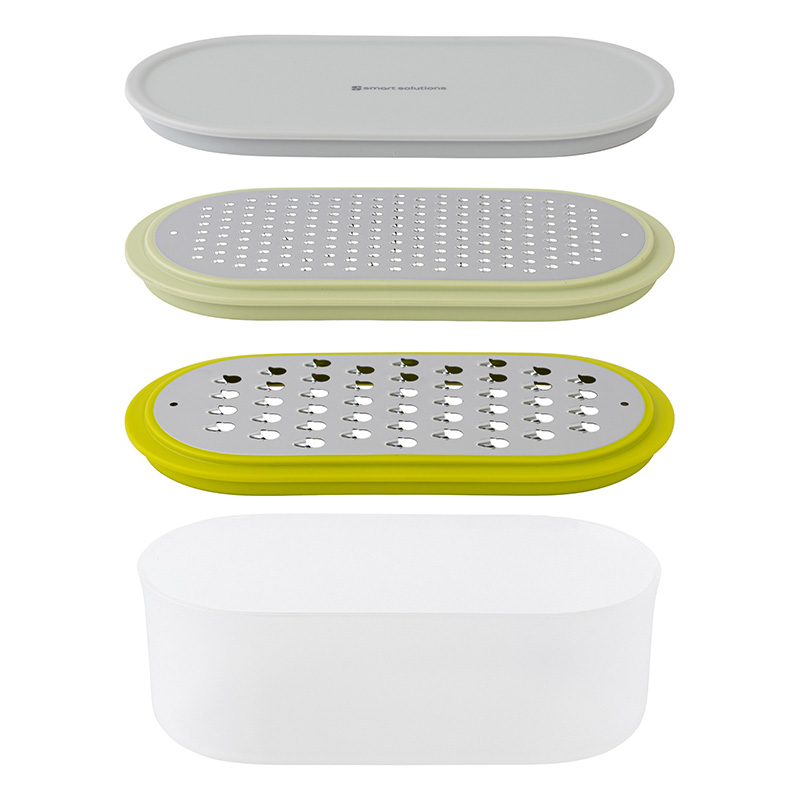 Терка с контейнером и крышкой Smart Solutions Smart Helper