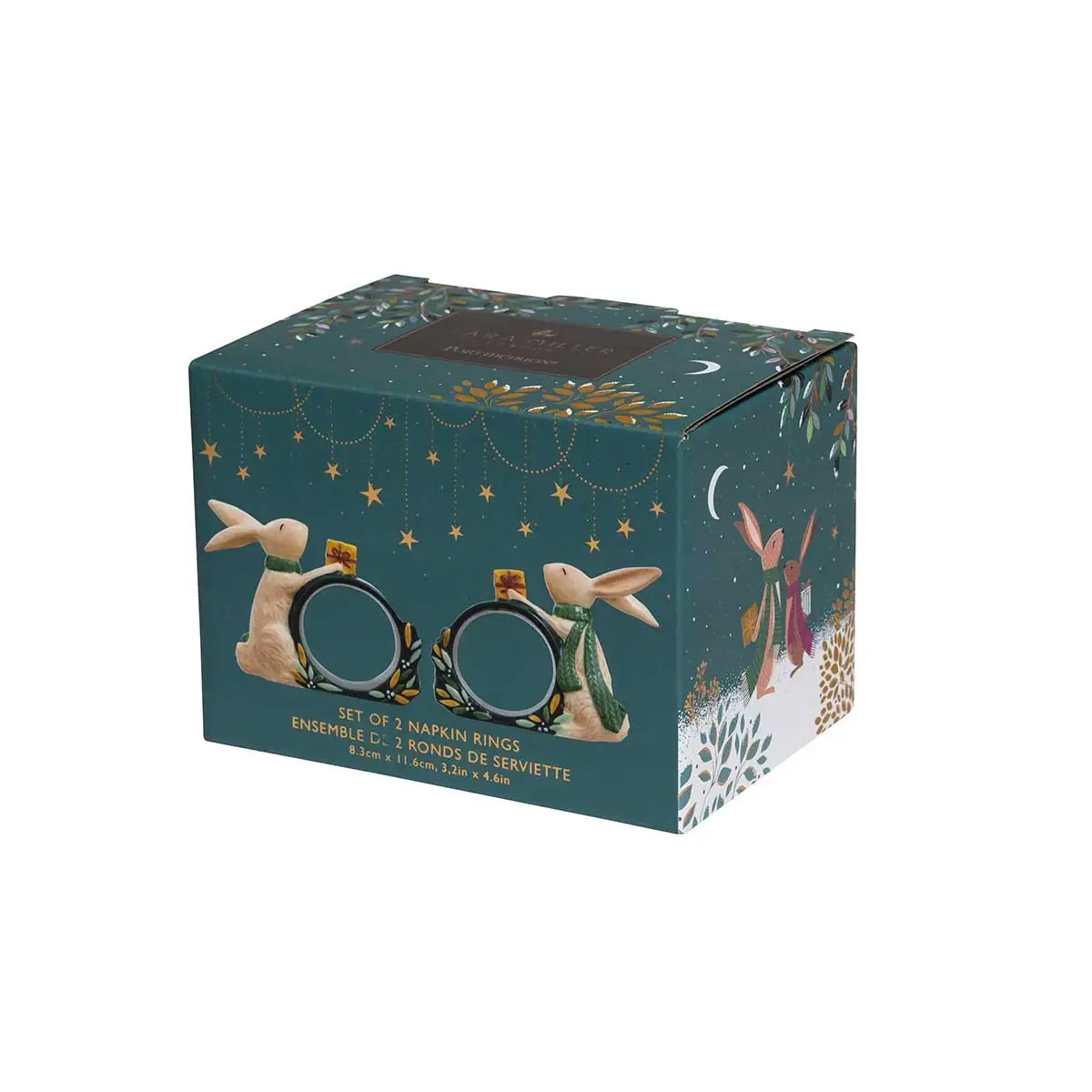 Набор колец для салфеток Portmeirion Woodland Tales Кролики 2шт