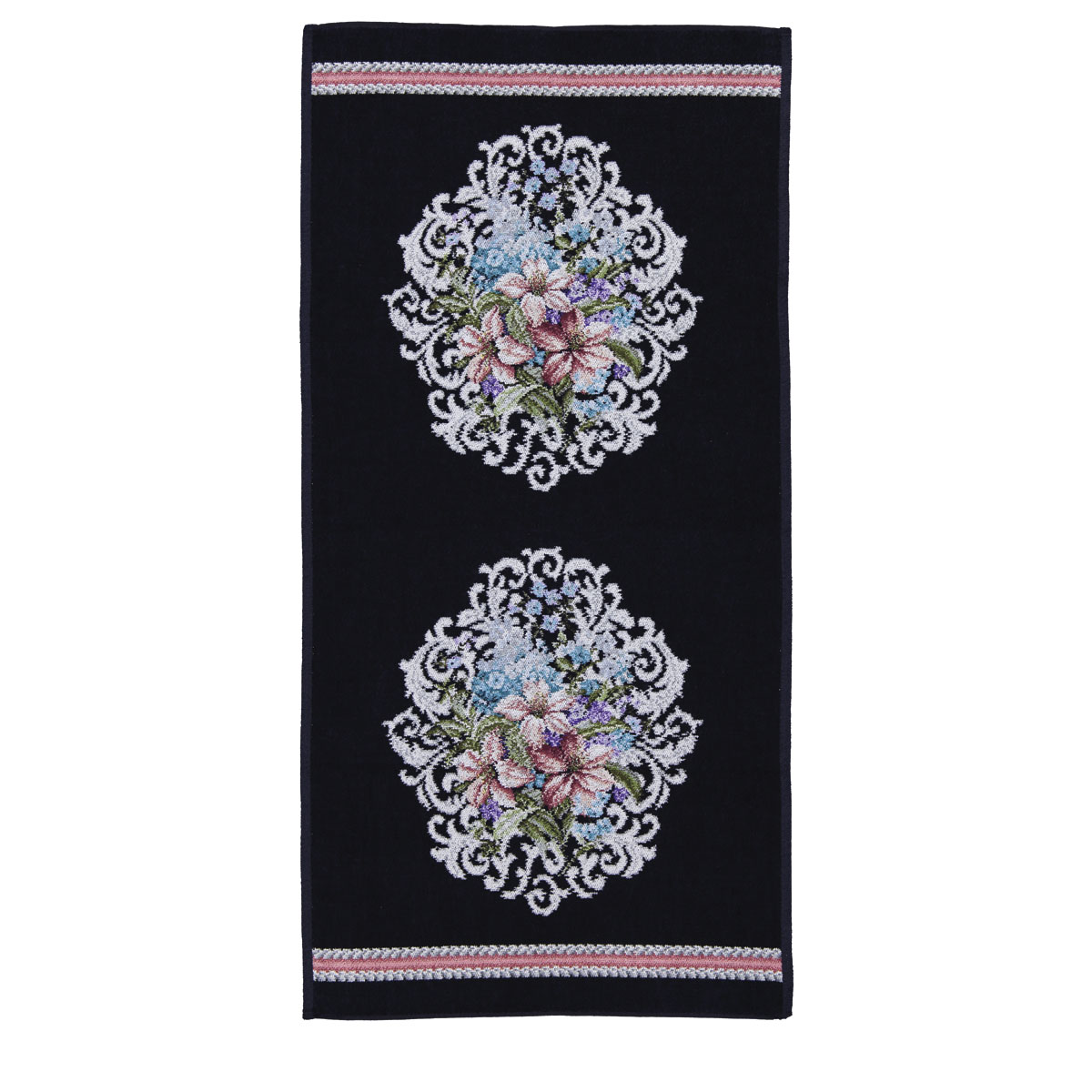 Полотенце Feiler Jacqueline 75x150см, цвет пыльная роза