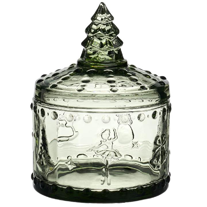 Емкость для хранения Lefard Щелкунчик green 9x9x12,5см