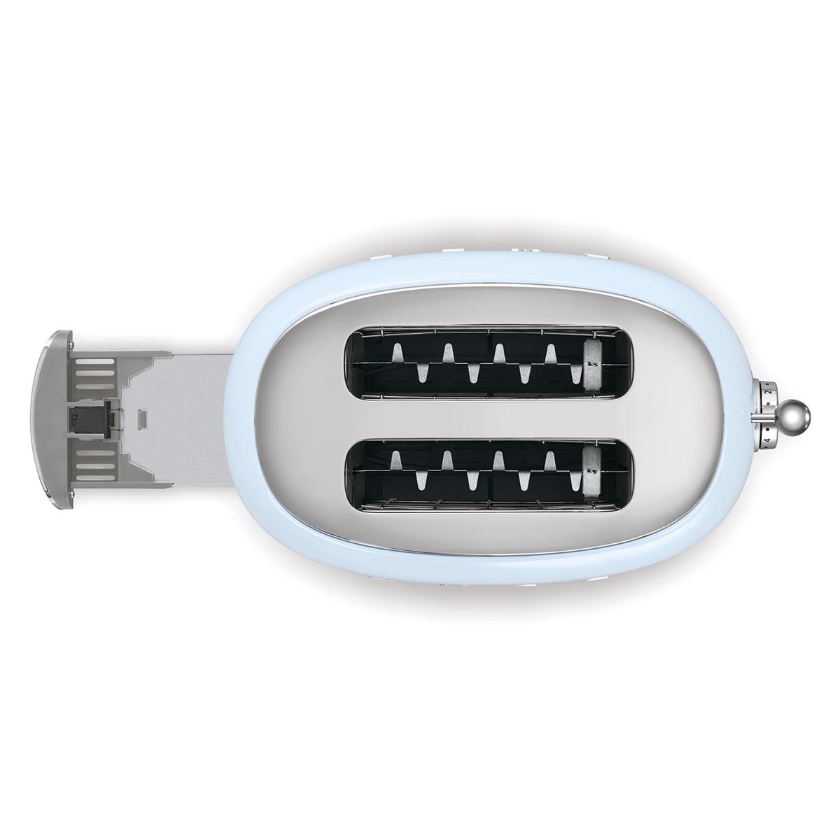 Тостер на 2 ломтика Smeg 50’s Style, пастельный голубой