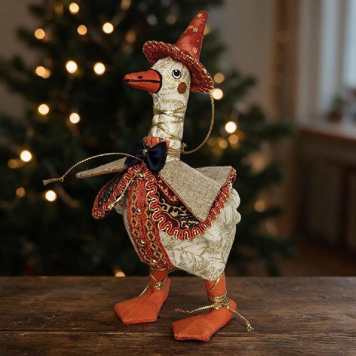 Елочная игрушка Кукольная мастерская на Ланском Гусь