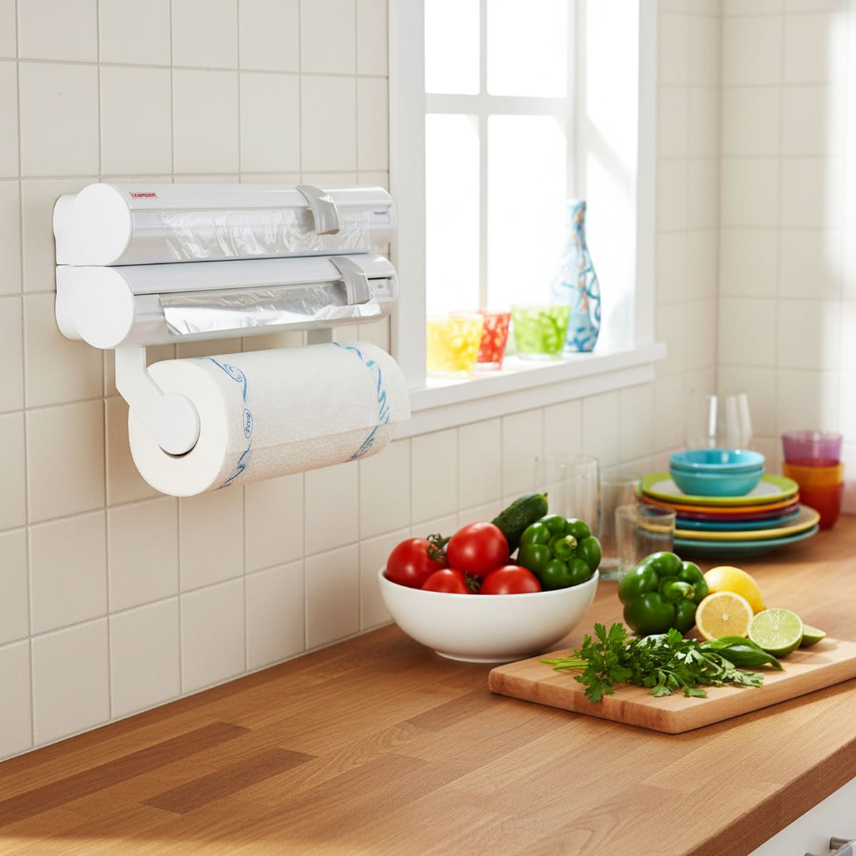 Рулонодержатель настенный Leifheit Rolly mobil