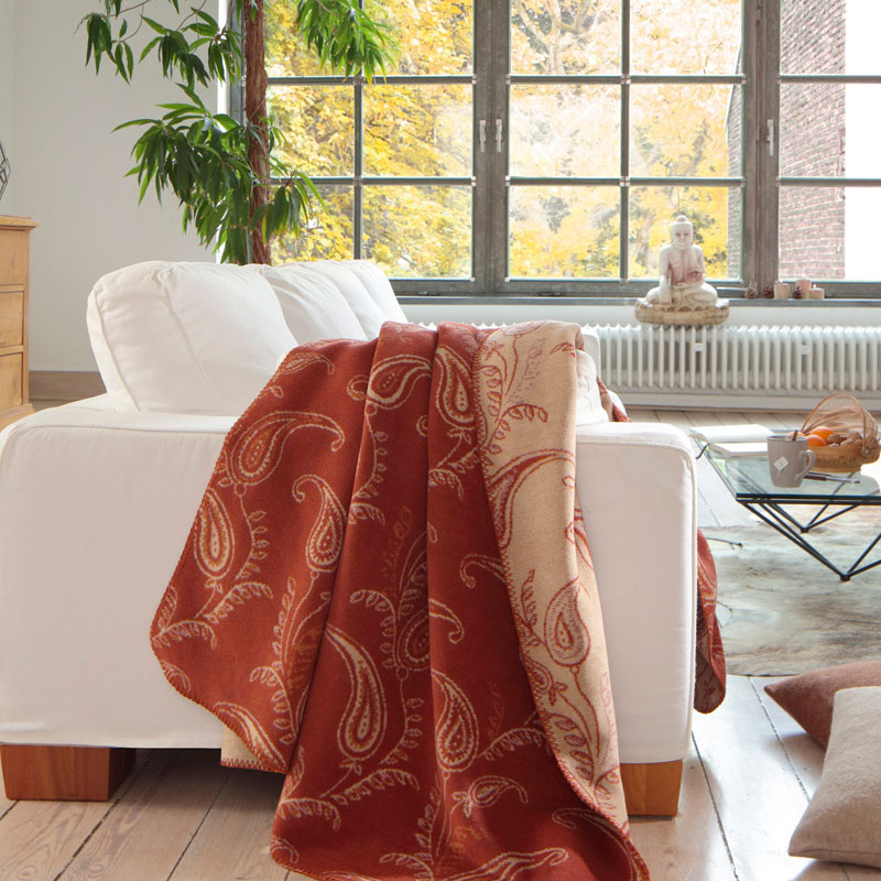 Плед 1,5-спальный Biederlack Happy Fall 150x200см