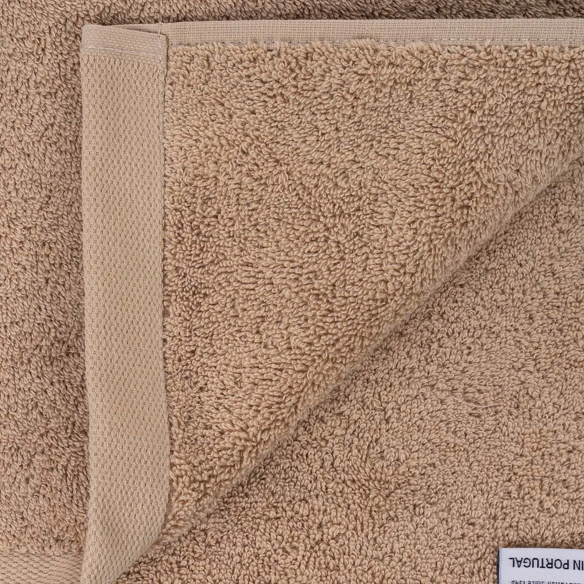 Полотенце махровое Lameirinho Aqua 70x140см, цвет бежевый