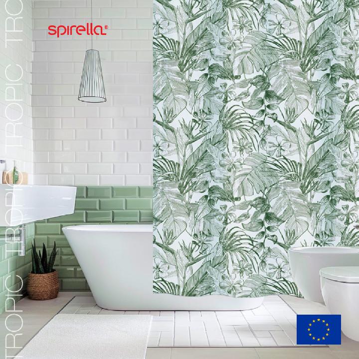 Штора для ванной комнаты Spirella Tropic