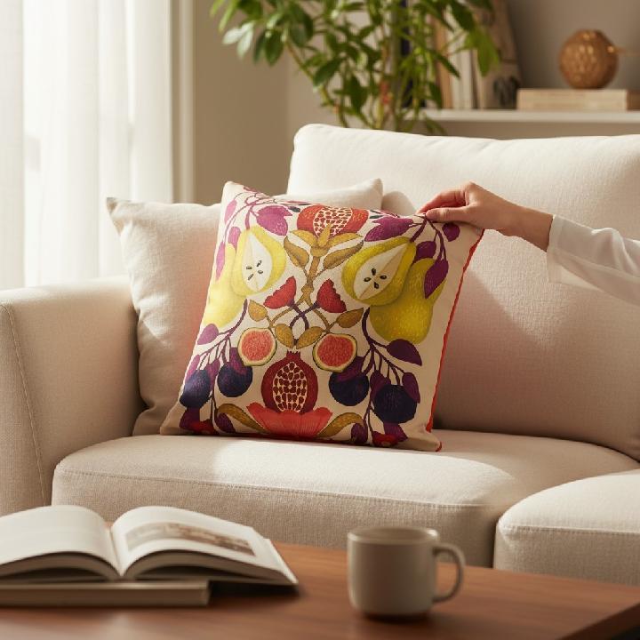 Подушка декоративная Фабрика Узоры Груши