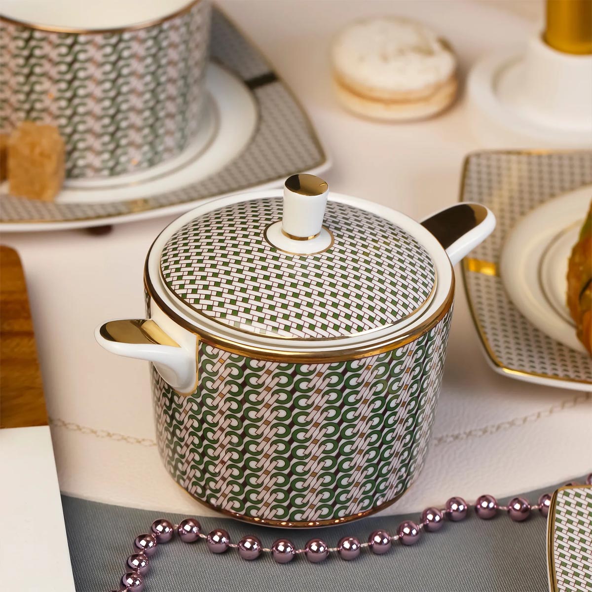 Набор чайный Esprado Eterna plain 10 предметов на 4 персоны