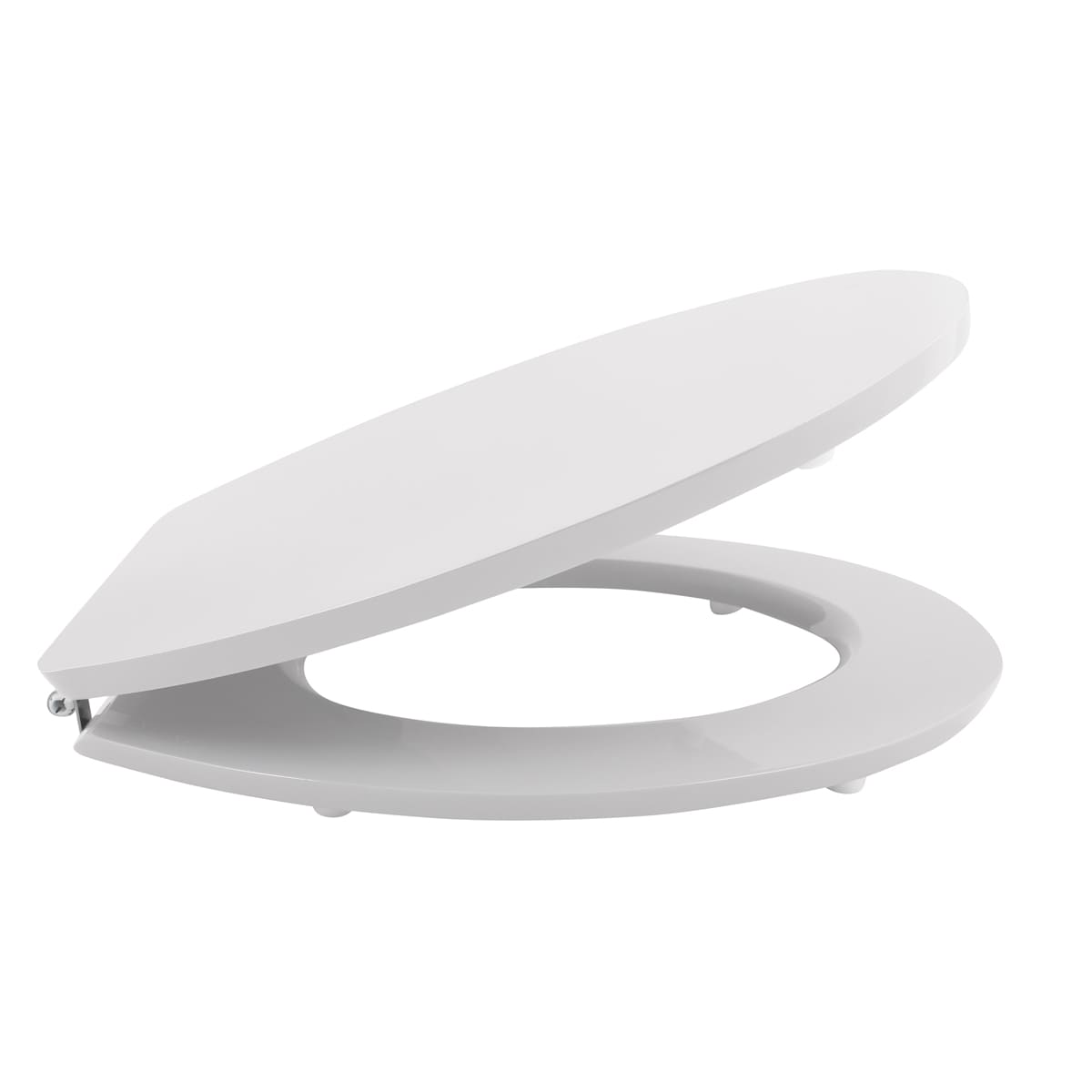 Сидение для унитаза MSV, акрил и нержавеющая сталь