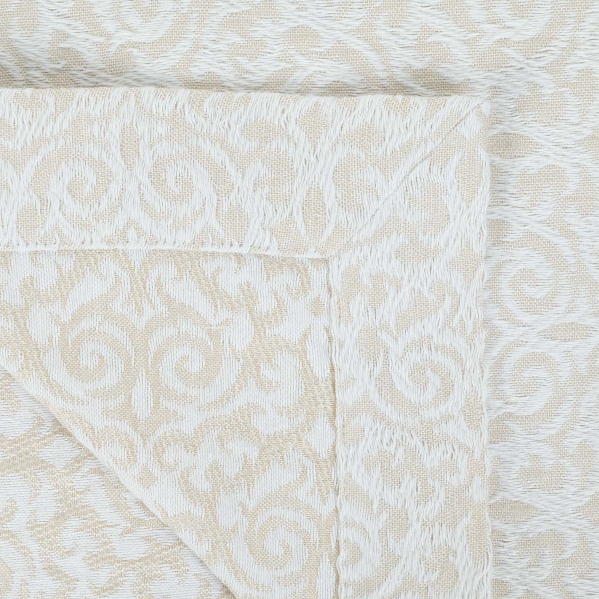 Покрывало 2-спальное Portugal Home Margot White & Beige 240х260см