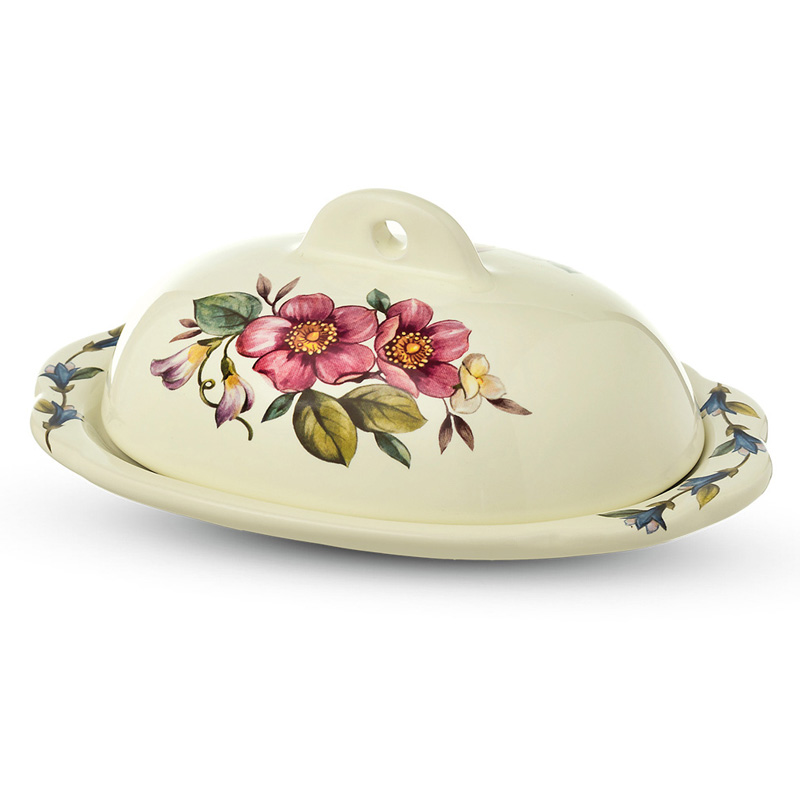 Масленка овальная Nuova Cer Petali di Primavera