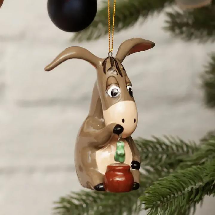 Елочная игрушка Ярославская Керамическая Мануфактура Ослик Иа