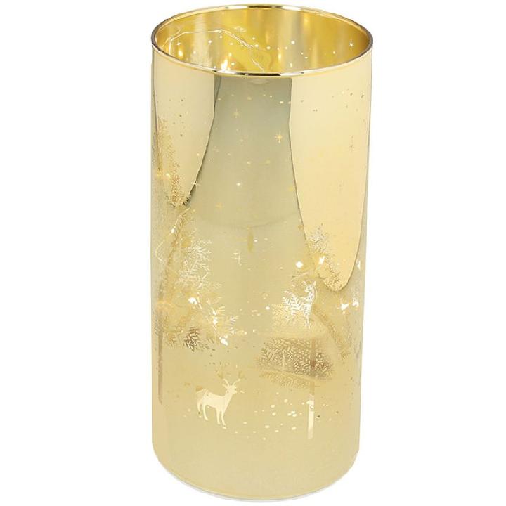 Подсвечник LED Andrea Fontebasso Christmas Сhamonix 22см