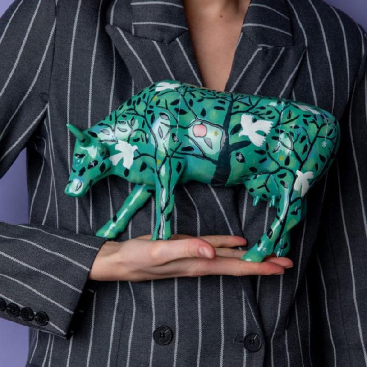 Коллекционная корова CowParade Russia Dream of Birds 