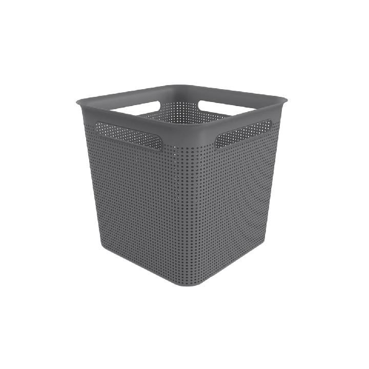 Корзинка квадратная 18л Rotho Brisen