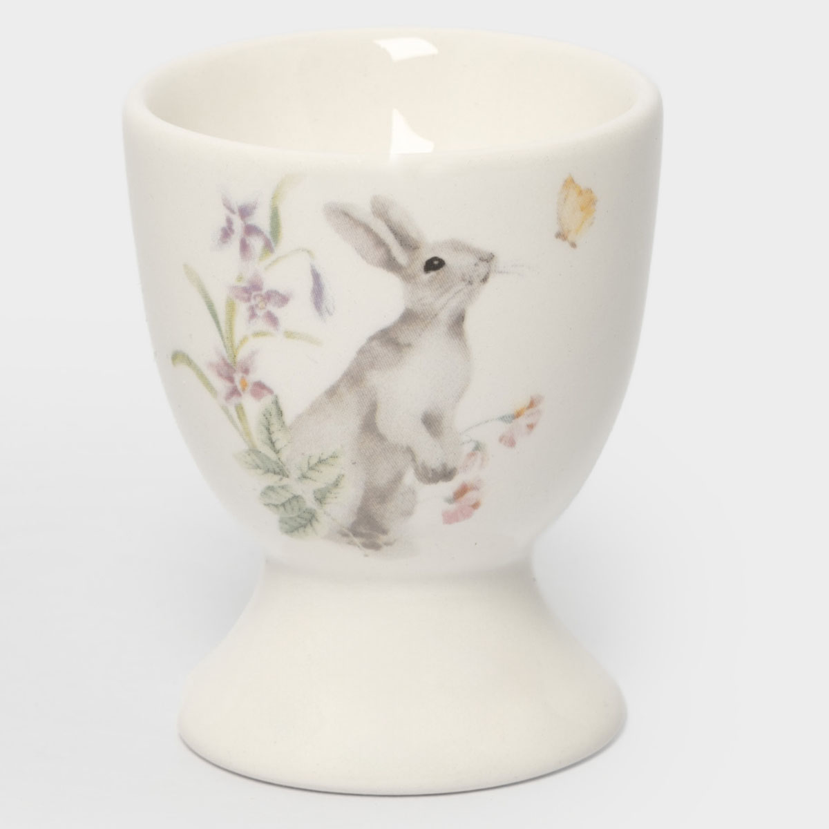 Подставка для яйца Anna Lafarg Пасха Натуральная Кролик с цветами