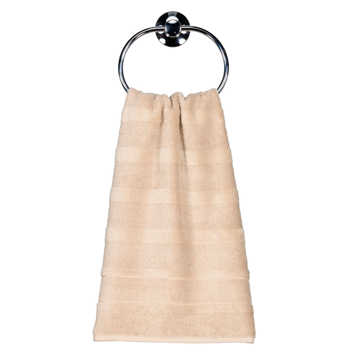 Полотенце махровое Cawo Noblesse 80x160см, цвет бежевый