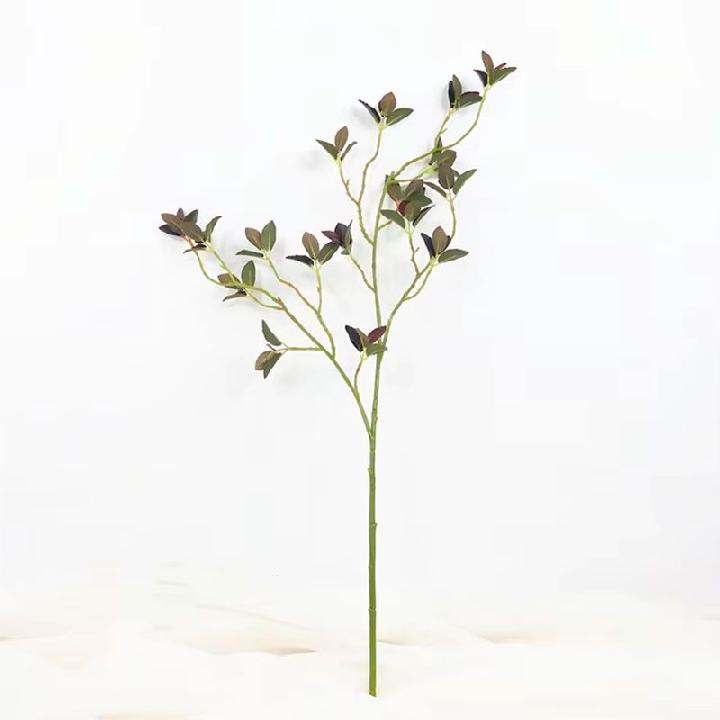 Цветы искусственные FloDecor Энкиантус серый 72см