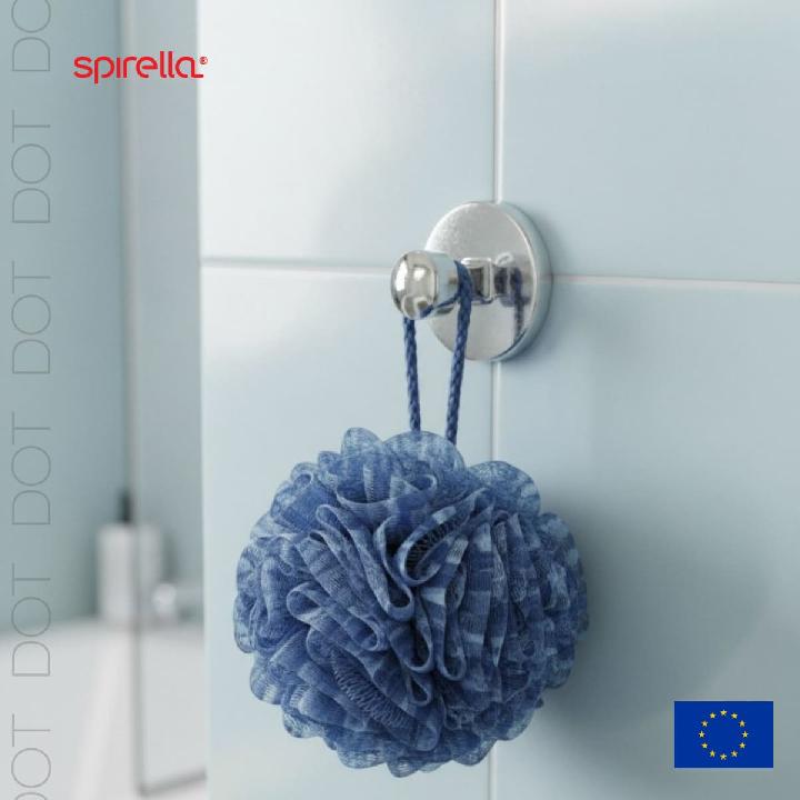 Набор крючков для ванной Spirella Dot, 2шт, цвет серебро